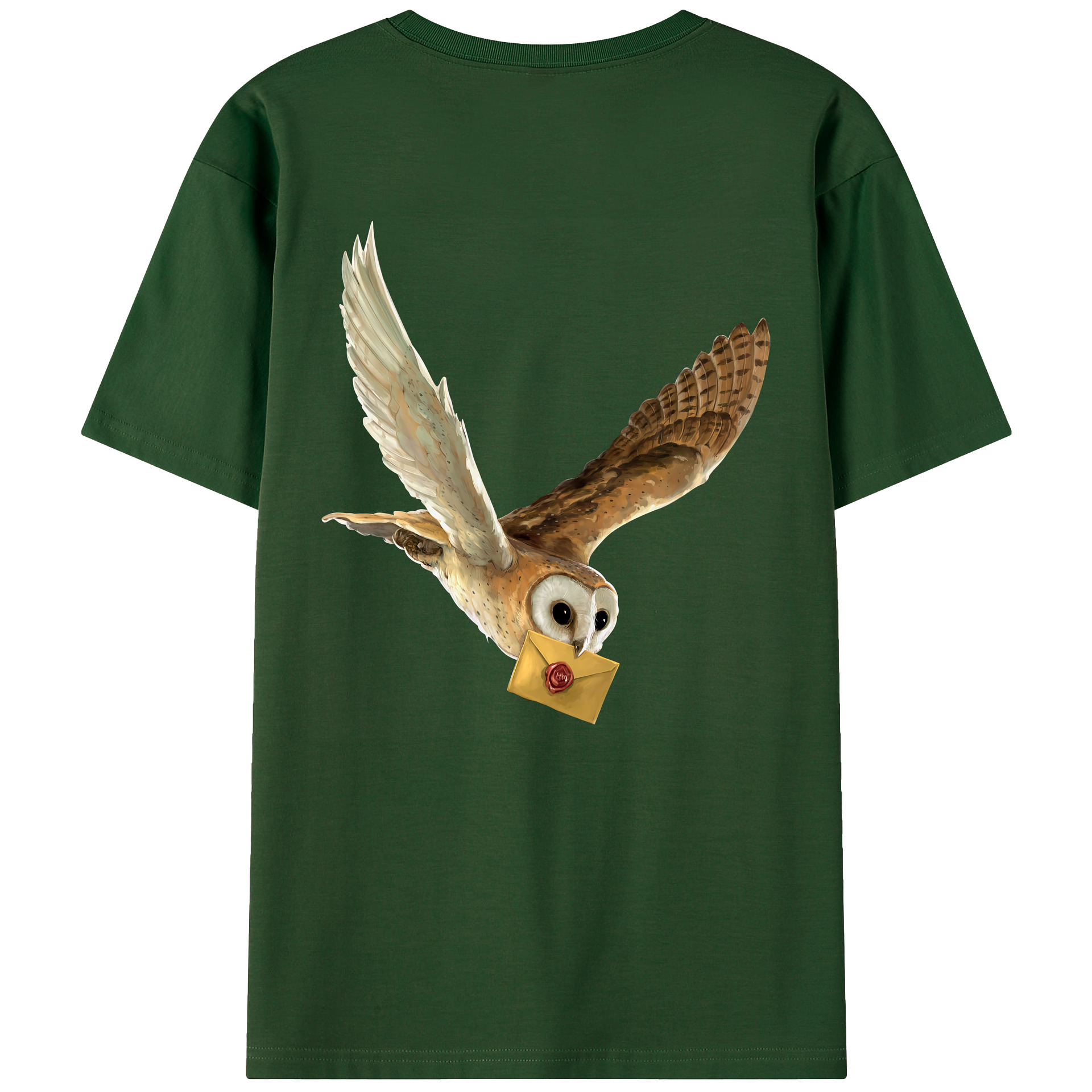 （画像用） Harry Potter ハリー・ポッターシリーズ 綿100％半袖Tシャツ（背面プリント）